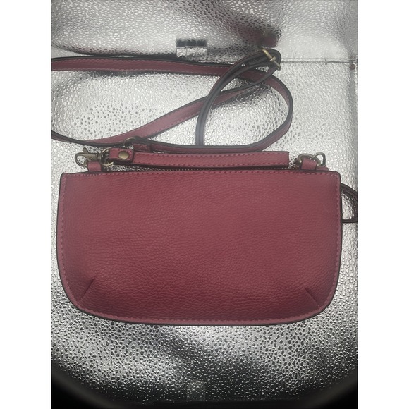 Joy Susan Women's Vegan Leather Wristlet Crossbody Clutch Bag W/ Removable Strap - Picture 13 of 16